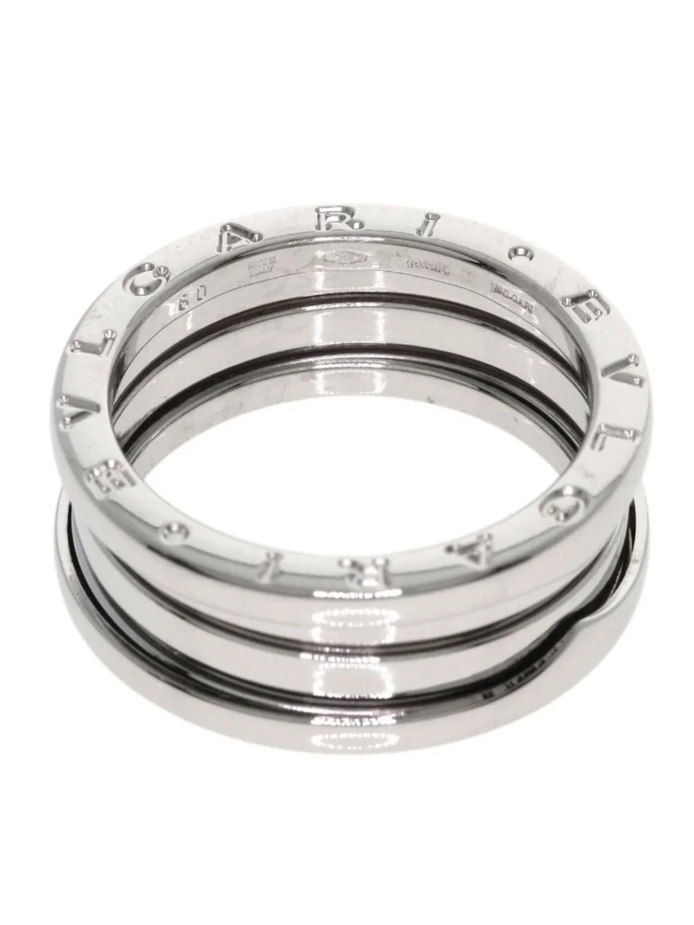 Bvlgari B-zero One Band 60 Ring 18K White Gold